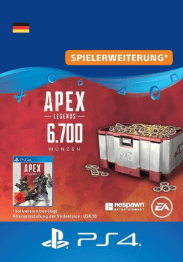 Apex Legends 6700 Apex Coins - PlayStation DE