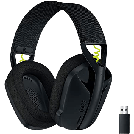 Logitech G435 Wireless 7.1 Gaming Headset - Black