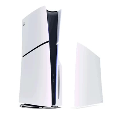 PS5 Slim Disc Console Cover - Chroma Pearl
